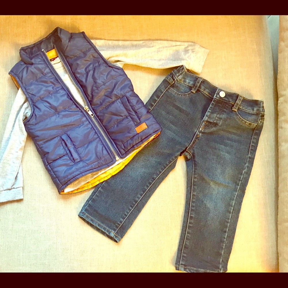 18 month Boy’s 7 for All Mankind Fall Outfit